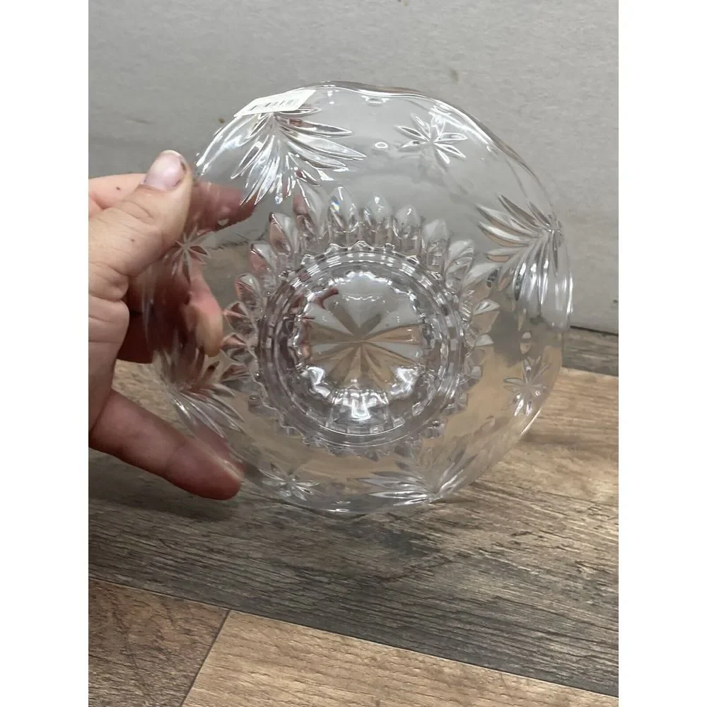 Celebrations by Mikasa Christmas Night Glass‎ Footed Candy Bowl, 6